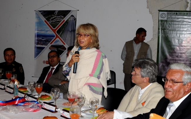 Reunión con el Alcalde de Chiquinquirá