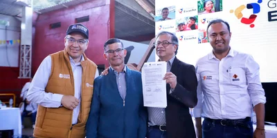Caminos Comunitarios de la Paz Total llega a Boyacá con la firma de los primeros 40 convenios solidarios con organizaciones comunales