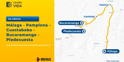 Inicia instalación de nuevo puente metálico que habilitará paso entre Málaga y Concepción, en Santander