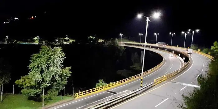 La ANI restableció el sistema de iluminación en el trayecto entre la Estación Uribe y Las Pavas, en Manizales