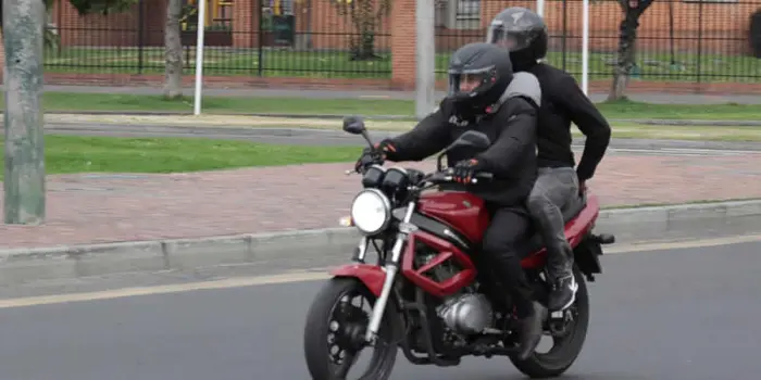 ANSV advierte que la motocicleta no está habilitada para ser usada como vehículo de transporte público