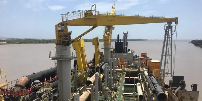 Cormagdalena suspende temporalmente dragado en Canal de acceso a Puerto de Barranquilla