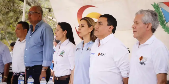 INVÍAS y Gobernación de Tolima entregan primer tramo de la vía Herrera - El Diamante, en Ríoblanco, Tolima