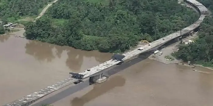 INVÍAS anuncia cierre de dovelas en el puente sobre el río Mira