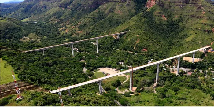 Viaducto Gualanday II, el más extenso del proyecto Girardot–Ibagué–Cajamarca (GIC), entra en funcionamiento en enero de 2020