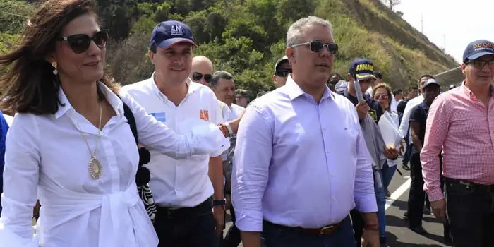 Presidente Iván Duque pone al servicio nuevo viaducto y segunda calzada en variante Gualanday, en el Tolima
