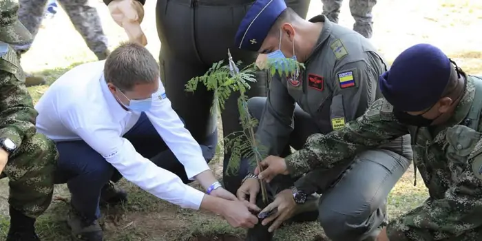 Gobierno nacional inicia ‘sembratón’ de 2.650 árboles en el Tolima, a través del proyecto concesionado Bogotá-Girardot