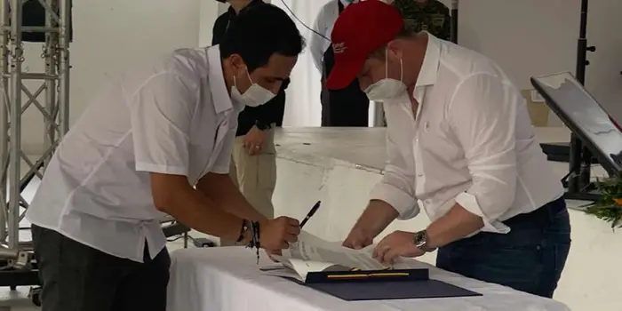 Gobierno nacional le cumple a Córdoba y Sucre con la firma de convenios del Pacto del Golfo de Morrosquillo