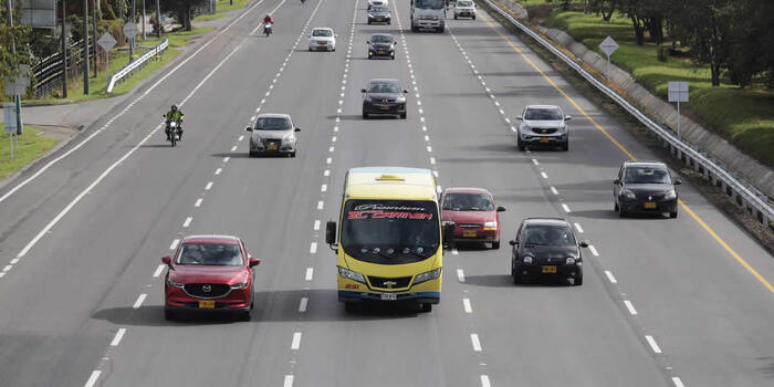 12.221.391 vehículos se movilizaron por las carreteras del país durante la temporada de fin de año y el puente de Reyes