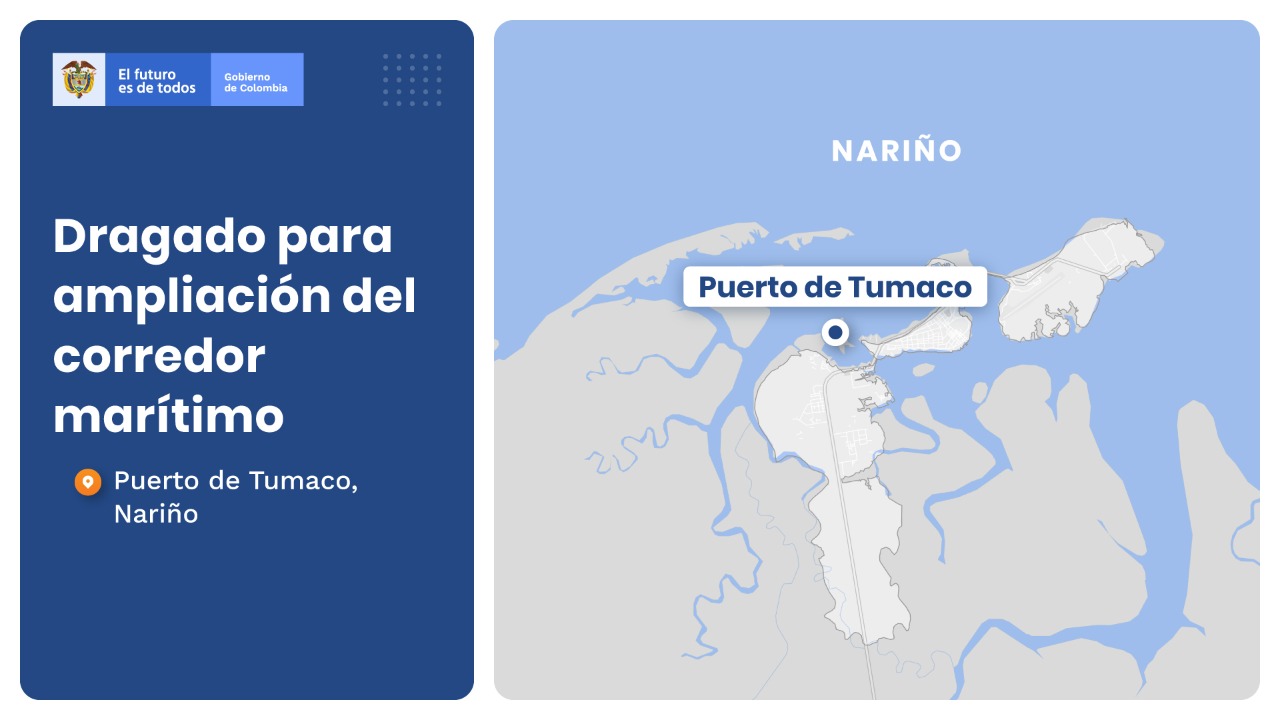INVÍAS avanza en las actividades ambientales previas para el proyecto de dragado de profundización del canal de acceso del puerto de Tumaco, Nariño