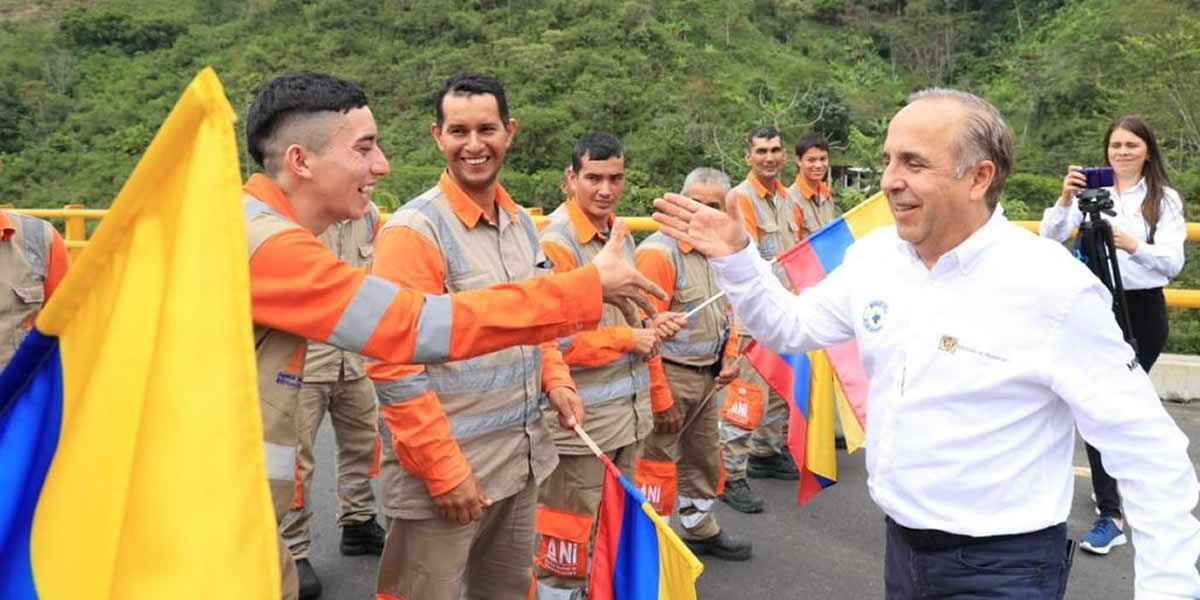 2 Gobierno nacional finaliza las obras del viaducto Álvaro Mutis Jaramillo y 5 kilómetros de segunda calzada en Tolima