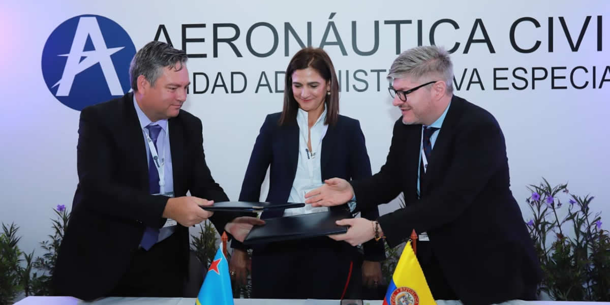 2Colombia firma Memorandos de Entendimiento con Aruba y Bolivia para mejorar su sector aéreo 