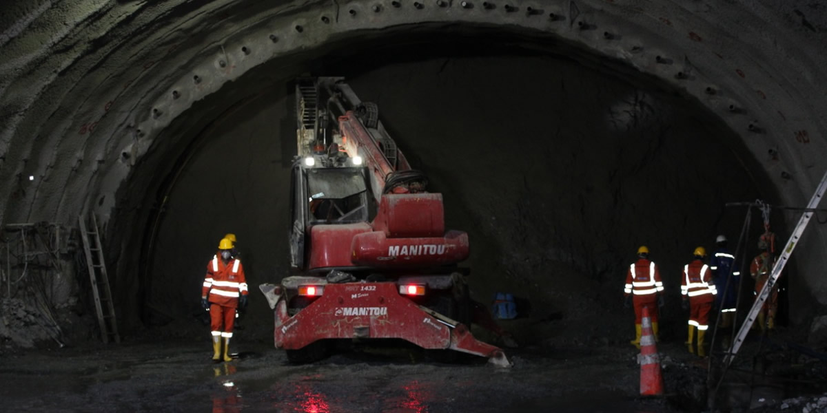 2En Antioquia, los túneles de Sinifaná terminan su fase de excavación