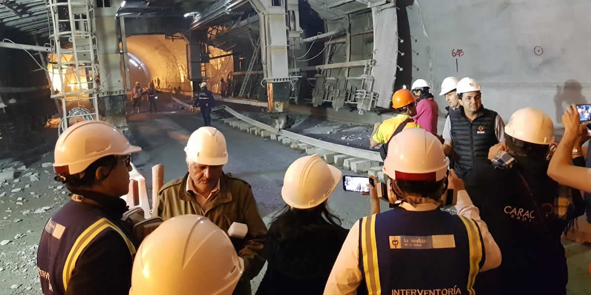 2INVIAS concluye revestimiento del Túnel de La Línea