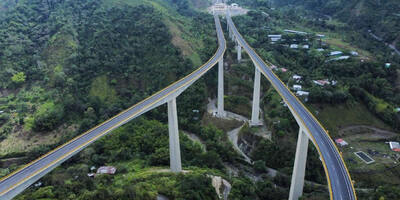 Gobierno nacional finaliza las obras del viaducto Álvaro Mutis Jaramillo y 5 kilómetros de segunda calzada en Tolima
