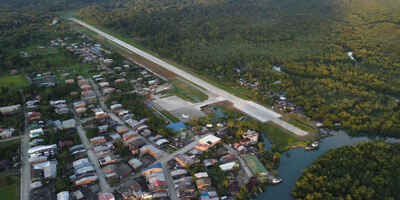 Un regalo para el Pacífico: desde este lunes, la nueva pista del Aeropuerto de Nuquí permitirá la operación de aviones ATR42